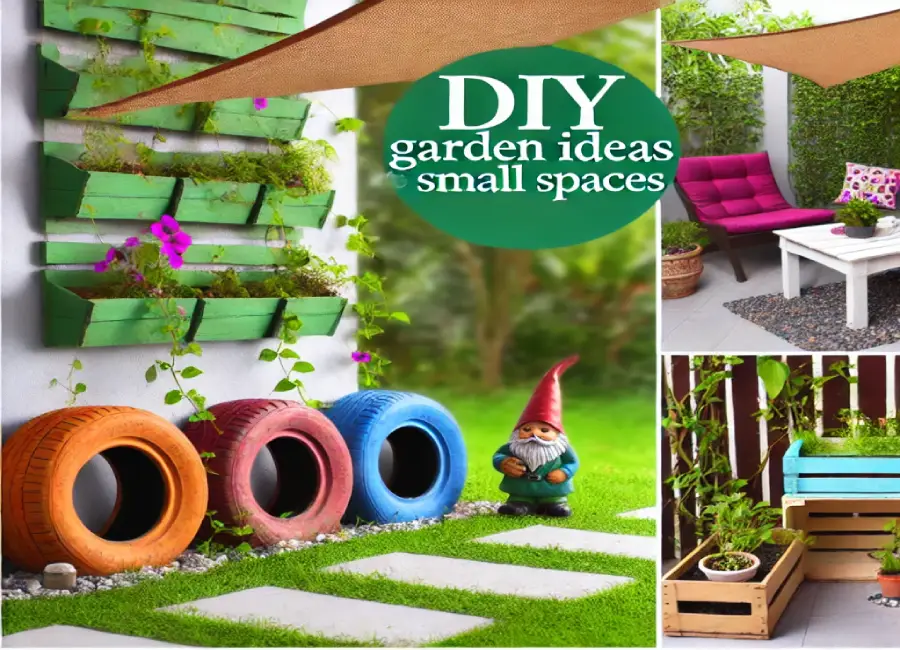 DIY garden ideas for small spaces