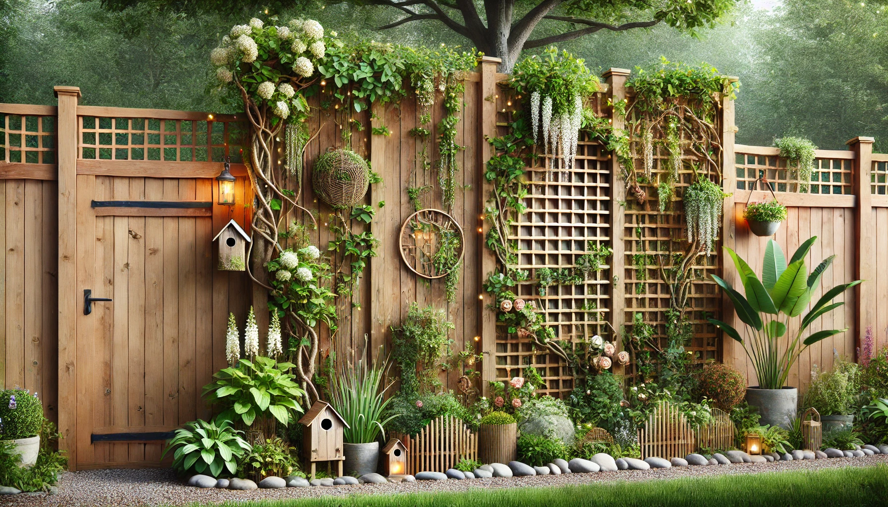 Incorporating Nature into Your Fence Design